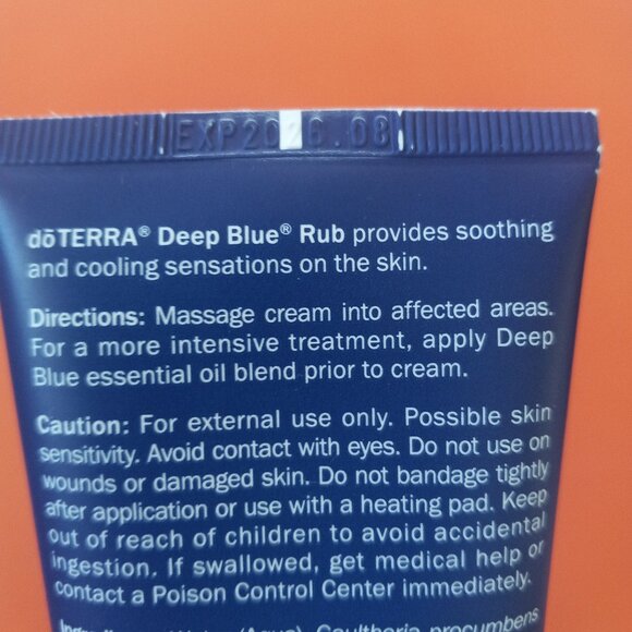 doTERRA Deep Blue Rub Lotion - Picture 3 of 5